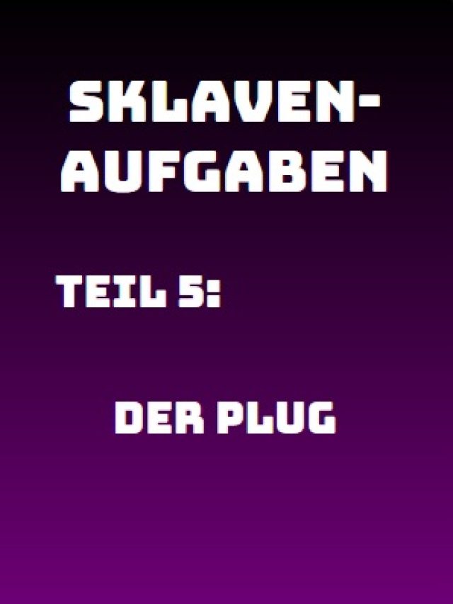 Sklavenaufgabe 005: Der 24/7-Plug
